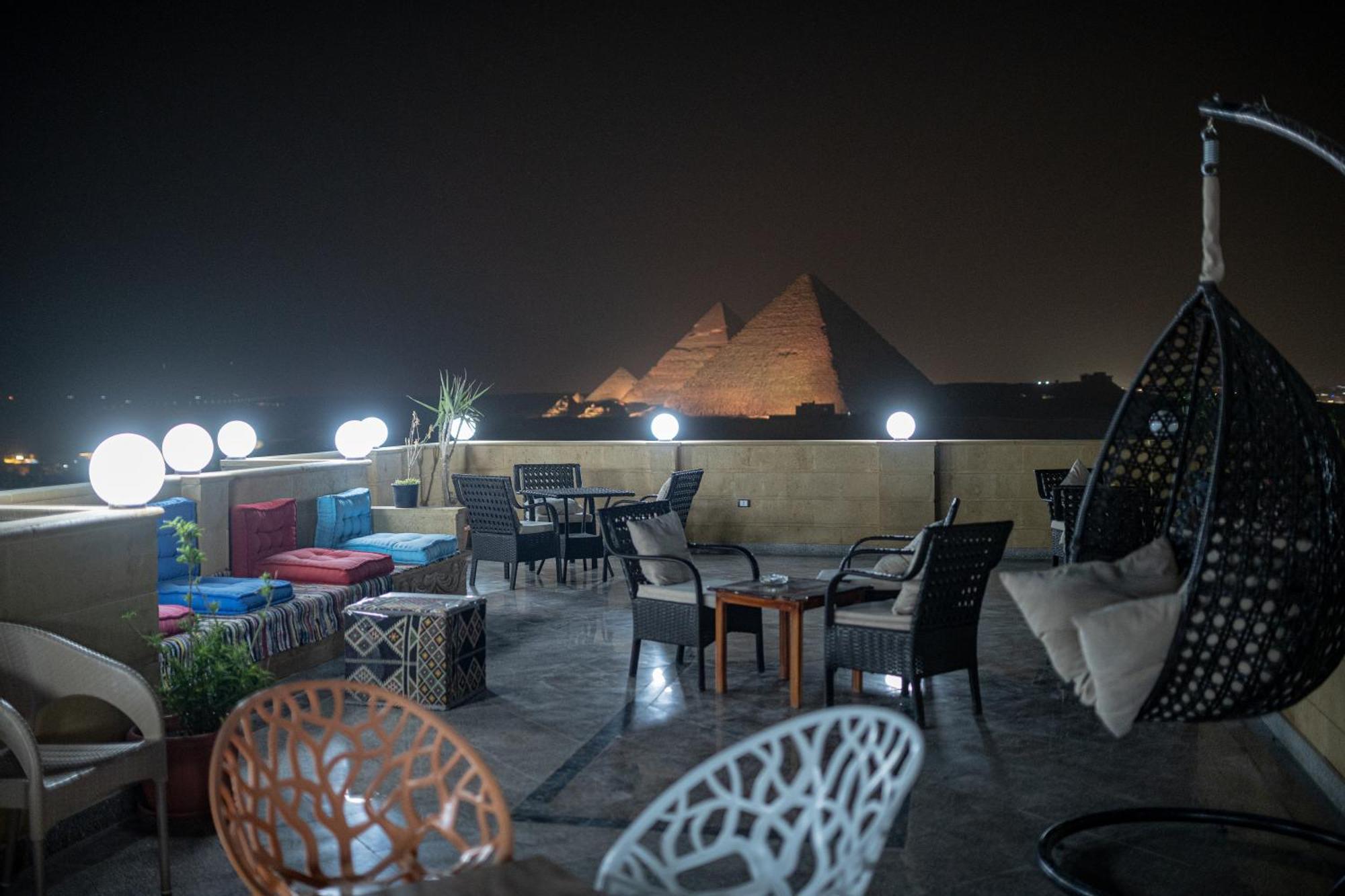 Gardenia Pyramids View Inn Nazlet el-Sîsi Buitenkant foto
